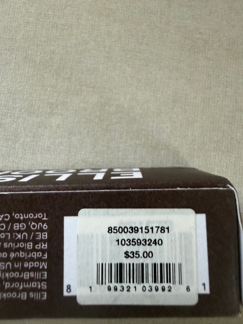 Free People Ellis Brooklyn Milk Wood Fragrance Oil - Brown & Gold - Picture 4 of 4